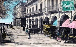 MOSTAGANEM - PLACE DE LA REPUBLIQUE - 1908